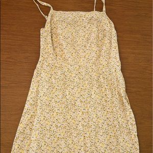 Pink/yellow old navy flower dress